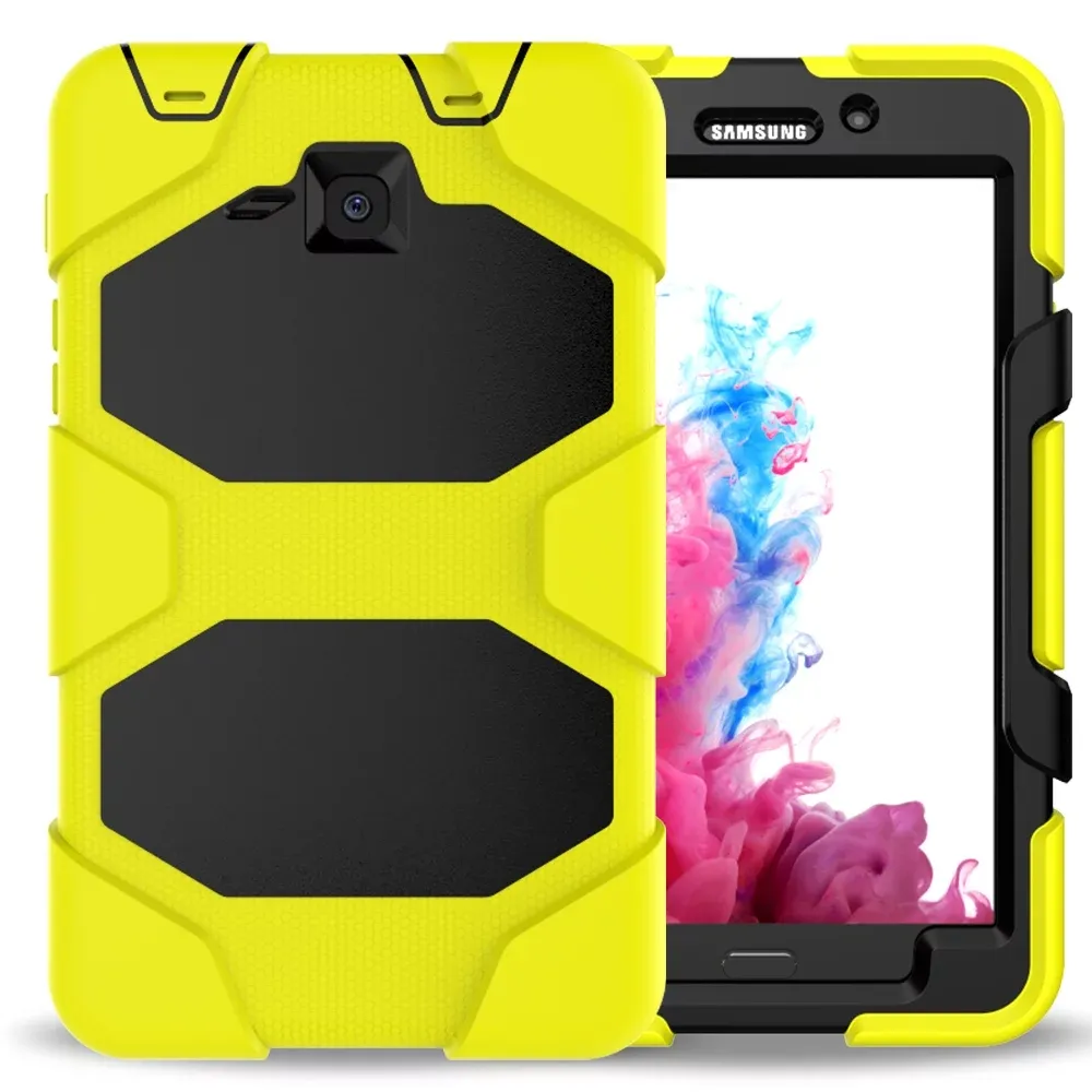 Military Heavy Duty ShockProof Rugged Impact Hybrid Tough Armor Case FOR SAMSUNG Galaxy Tab T550 T560 T580 P580 T810 T820 