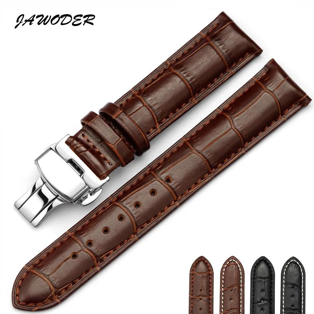 Whole 18 19 20 21 22 24mm watchband leather watch bands232a