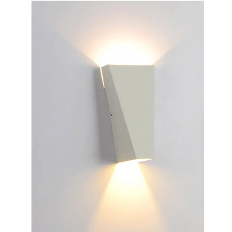 6W Lampada da parete interni a LED Sconce Up Down Lampada da parete camera da letto Soggiorno Corridoio Staircase2979