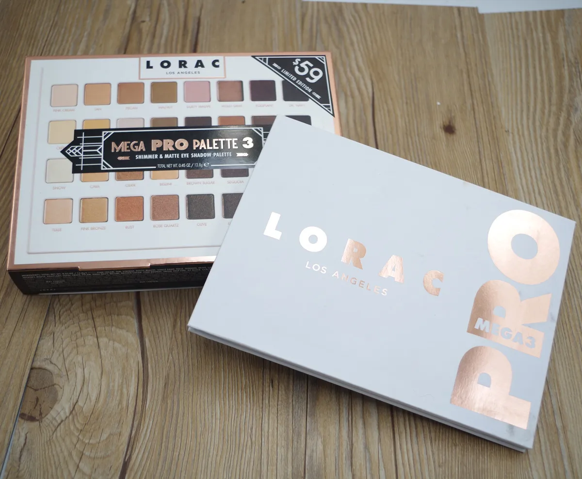 Wholesale Genuine Quality New Lorac Mega Pro Eye Palette 32 Shades Pro 2/3 Original Eye Shadow Palettes Limited Edition free shiping