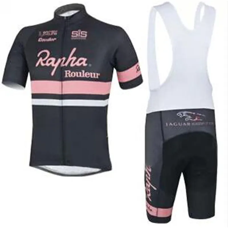 2021 Rapha Team Sommer-Mountainbike-Kurzarm-Radtrikot-Set, atmungsaktiv, schnell trocknend, Herren-Reithemden, Träger-/Shorts-Set Y21031808