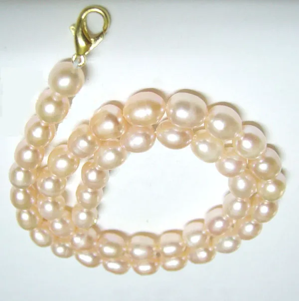 / riz riz riz de la perle de perles de perles collier perlé du homard fermoir 16 pouces pour bricolage artisanat bijoux cadeau p1