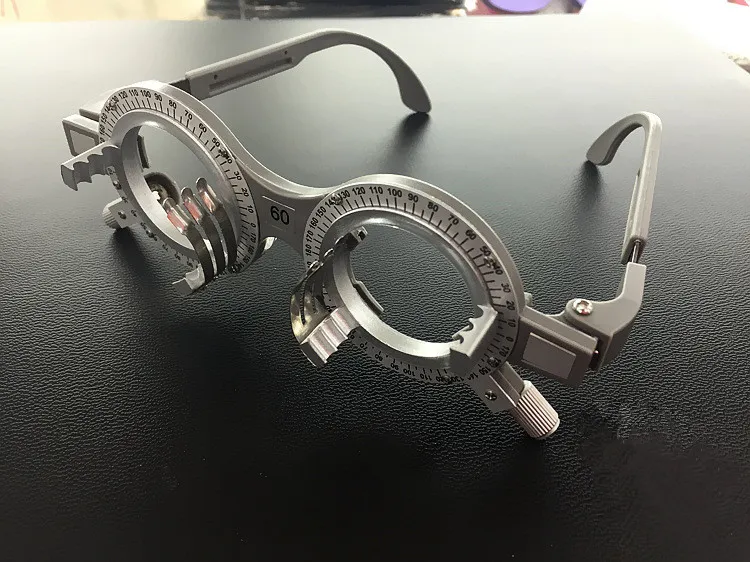 light weight ophthalmic instrumenttrial frames optometry glasses triple fixed test visual multisize pupildistance measure for glasses store factory wholesale