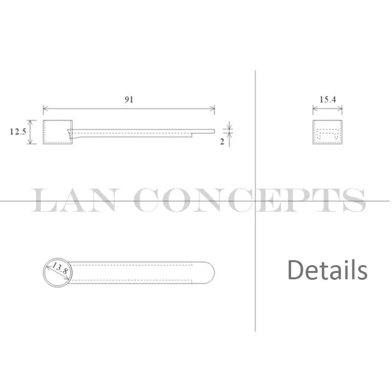 Outil de mesure de cuillère en plastique entier de 1g 2ML cuillère en PP de 1 gramme pour poudre de lait médical liquide - de 200 pièces OP1012A221B