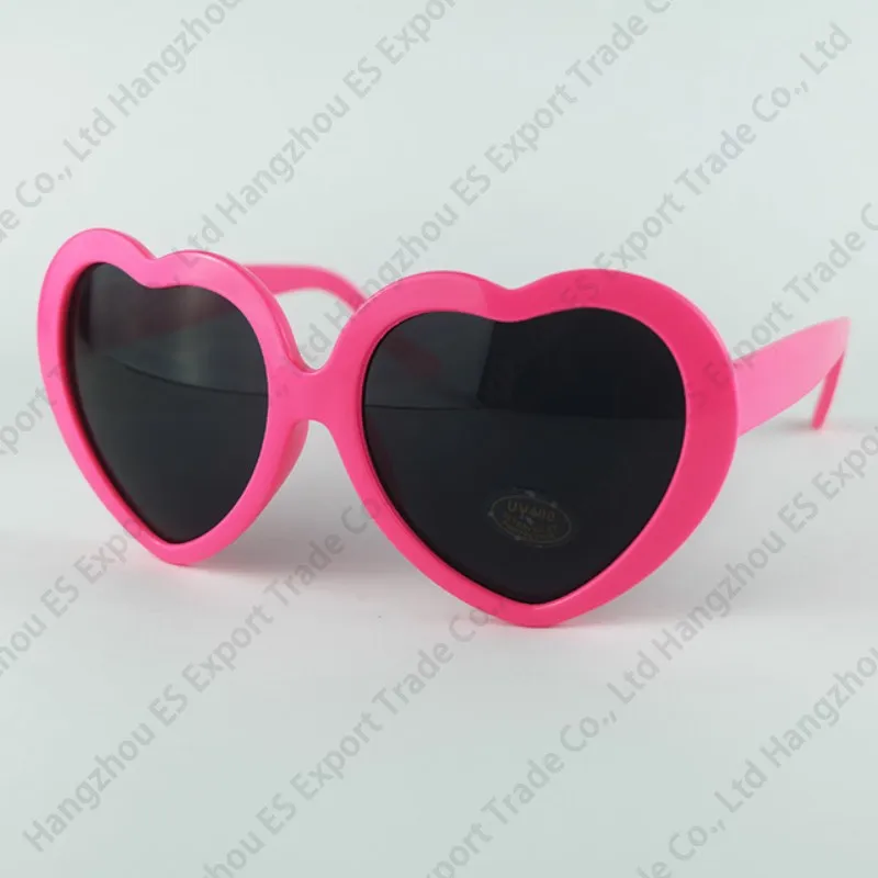 Colorful Love Sunglasses Women Party Heart Eyeglasses GAGA Star Style UV400