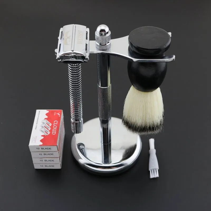 WEISHI Classic Safety Razor Adjustable Shaver Hair Remover Long Handle High Quality Brass Bright Chromium Plating Surface 9306-FL NEW