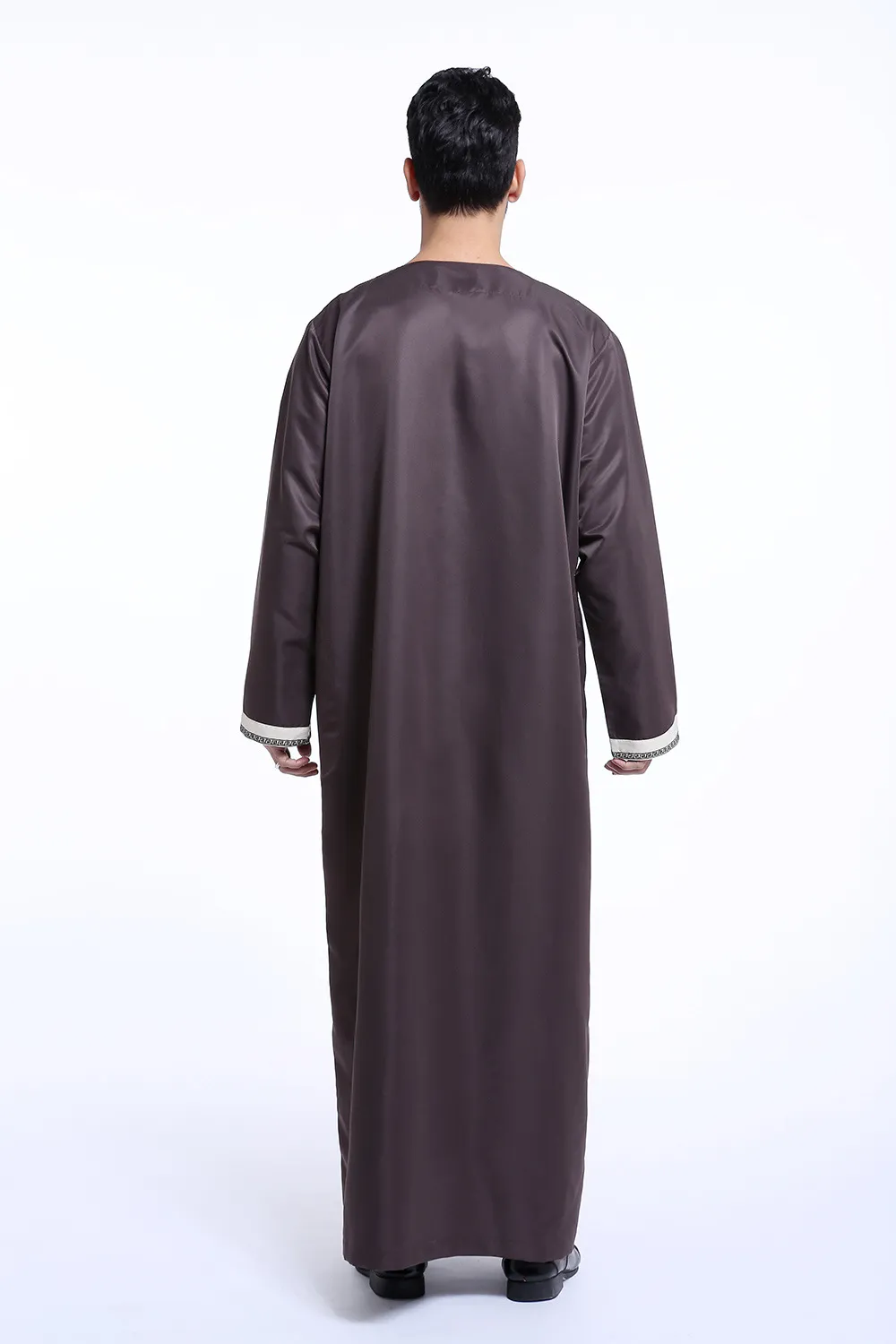 Large Size Arab Muslim Clothing for Men Thobe Arabic Islamic Abayas Dress Indian Mens Kaftan Robe Men XXL XXXL Plus Size Clothes