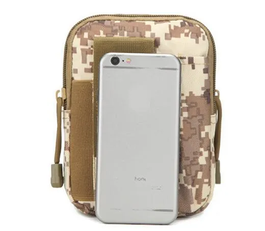 Porta polifunzionale poli multiuso EDC CASHE CAMO CAMO CAME MILITALE NYLON UTILITÀ TACTICA PACCHETTA CAMPIO DI CAMPO