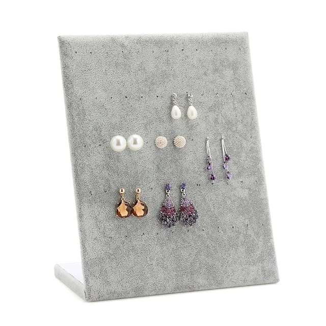 Mode L-vormige Oorbel Stand Oor Stud Houder Oorbellen Plank Sieraden Stand Rack Oorbel Decoratie Voor Vrouwen Lady Girl246v