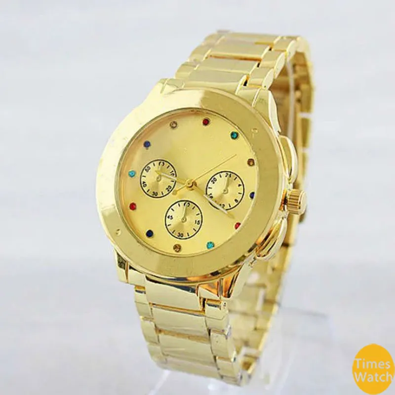 Nowa marka Wogue 2019 zegarki mężczyźni kobiety swobodny projektant mody stal nierdzewna złota różowe złoto sukienki na rękę z upuszczeniem shippi203u
