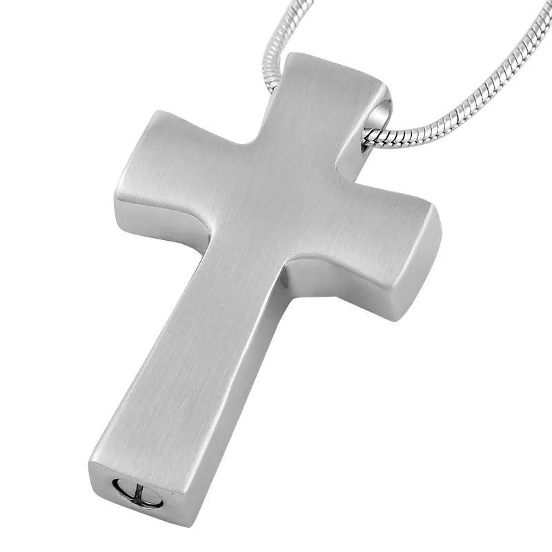 Ijd8025 cruz da paz mundial, colar com pingente de cremação de aço inoxidável, suporte para coração, cinzas, lembrança, urna, colar245l