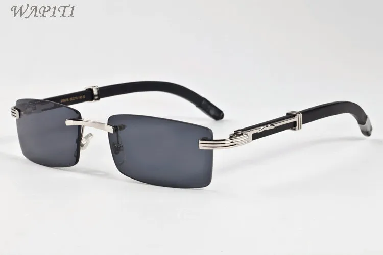 Gafas de sol spot para mujeres Capas de búfalo clásico gafas de madera de madera para el hombre Ven con cajas lunettes gafas de sol191i