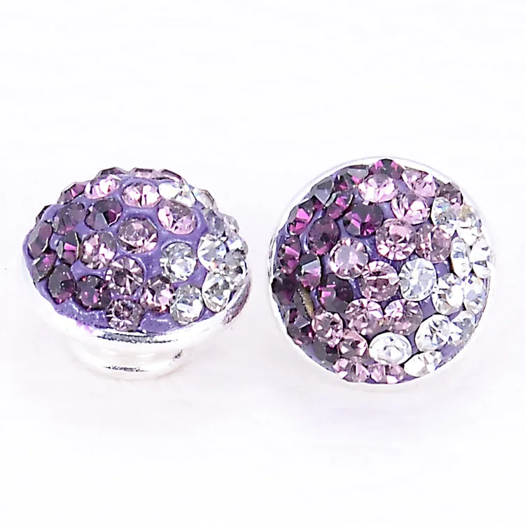 of Fimo Pave Crystal Snap Jewelpops подходит для ювелирных украшений Kameleon кольцо кольцо 925