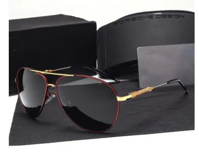 2017 мужские и женские металлические поляризационные солнцезащитные очки, новые очки, спортивные солнцезащитные очки для водителей 8815273s