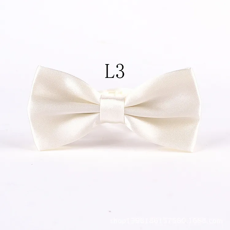 35 ألوان أزياء القوس العلاقات للرجال Bow Tie Classic Solid Color Party Red Black White Green Butterfly Cravat Brand259e