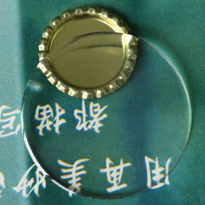 partia 58 mm przezroczyste kopuły epoksydowe Wysoka przezroczystość żywicy naklejka z koła z żywicy 1 6 mm biżuteria