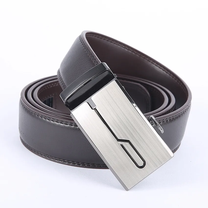 Belt män bältesdesigners ceinture homme marque äkta läder herr bälte kemer automatisk spänne formell solid cintura uomo new248t