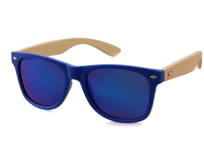 2017 جديد للعلامة التجارية مصمم الخيزران نظارات شمس النساء نظارات شمسية عالية الجودة نظارات خشبية لوت 2506