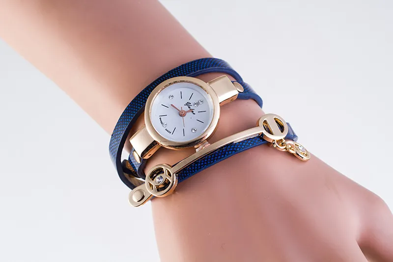Acquistare Orologi Braccialetto Intrecciato Corda Le Donne In Pelle Multi  Strati Orologi Da Polso Al Quarzo Pretty Women Dress Watch Economico |  Consegna Veloce E Qualità | It.Dhgate