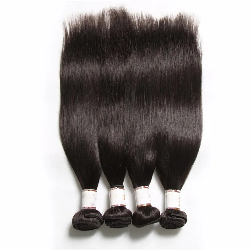 Cambodian Virgin Hair Straight Unprocessed Human Hair silky straight Brazilan Virgin hair /bundles Weaving Weaves