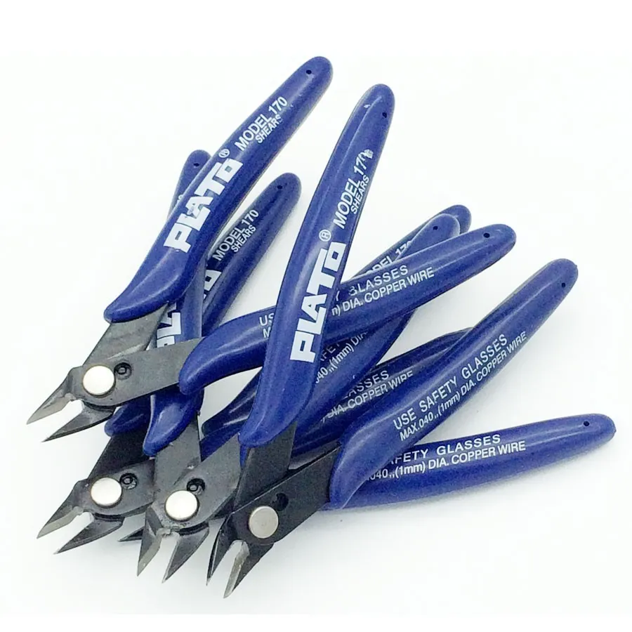 Electrical Wire Cable Cutters Cutting Side Snips Flush Pliers Nipper Hand Tools Herramientas