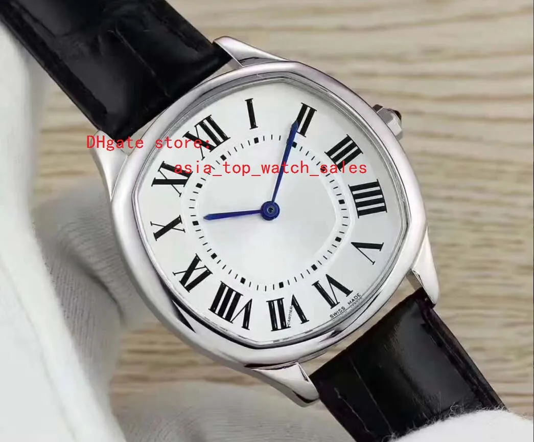 Fabriek direct nieuwste versie Super Calibre Automatisch Horloge witte wijzerplaat 316 L stee horlogekast heren horloges top polshorloges268Q