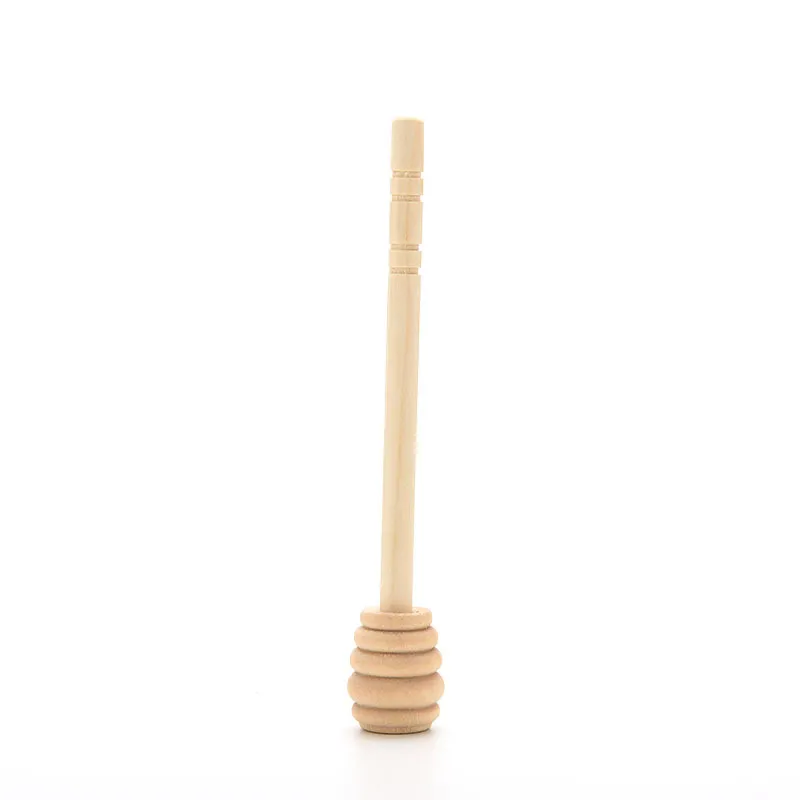 Bâtonnet d'agitation en bois, 1 pièce, cuillère à tremper, serveur Long en bois, Mini trempette à miel d'abeille, agitateur Muddler 145mm 1256K