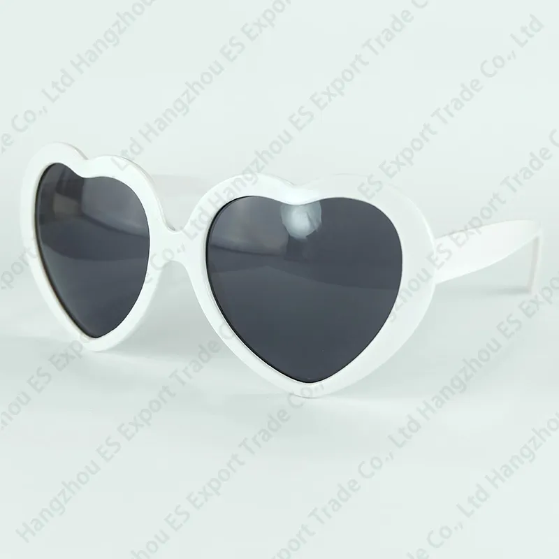 DHL Ship Fashion Women Girl Summer Heart Shape Lolita Sunglasses Party Beach Sunshine Shade LOVE Eyewear UV400