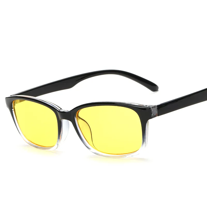 Игровые очки против усталости, радиационно-стойкие очки, компьютерные очки с защитой от лучей, черные, красные, матовые, черные, черные, прозрачные, 12 шт.295z