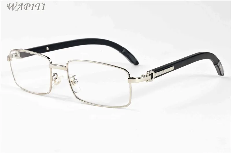 lunettes de soleil de sport de mode pour hommes lunettes de corne de buffle lunettes de soleil qualité vintage rétro marron lunettes de corne de buffle lunettes gafas216O