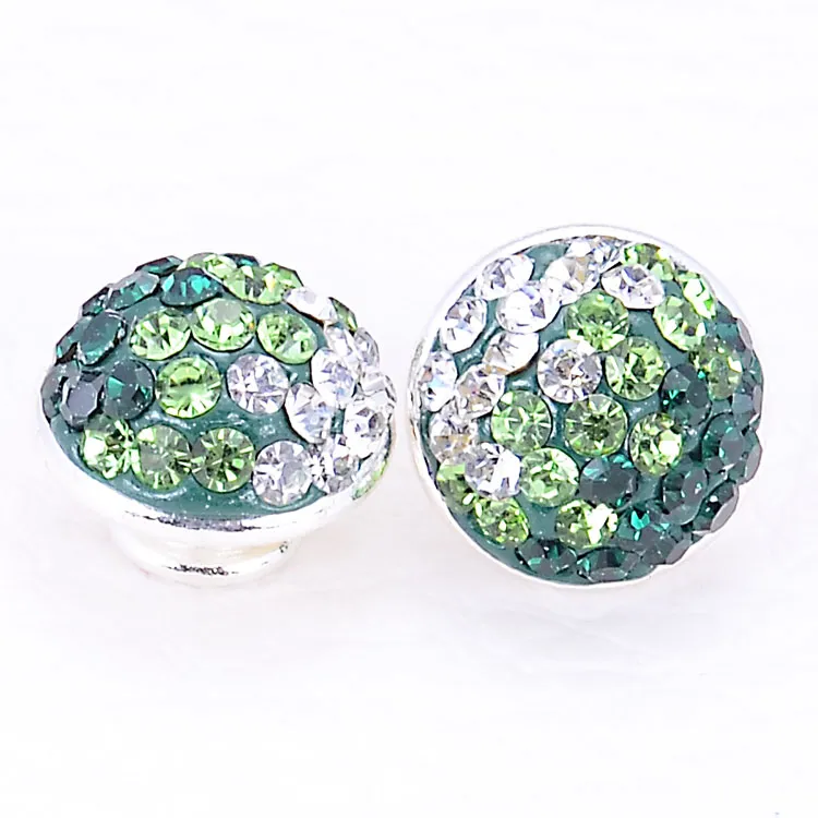 of Fimo Pave Crystal Snap Jewelpops подходит для ювелирных украшений Kameleon кольцо кольцо 925