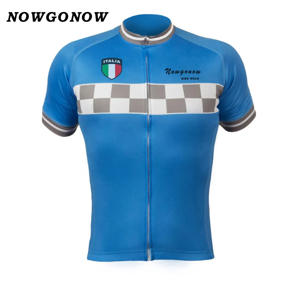 Men 2018 cycling jersey Italy Italian team gray Black Red blue clothing bike wear racing riding mtb road sportwear tops national 4213Z