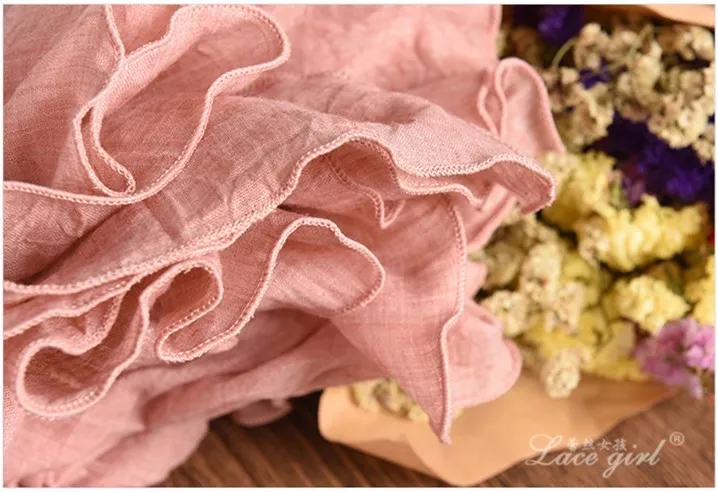 2019 Women Design Linen Cotton Vintage Long Womens Skirt Elastic Waist Boho Beige Pink Maxi Skirts Faldas Saia