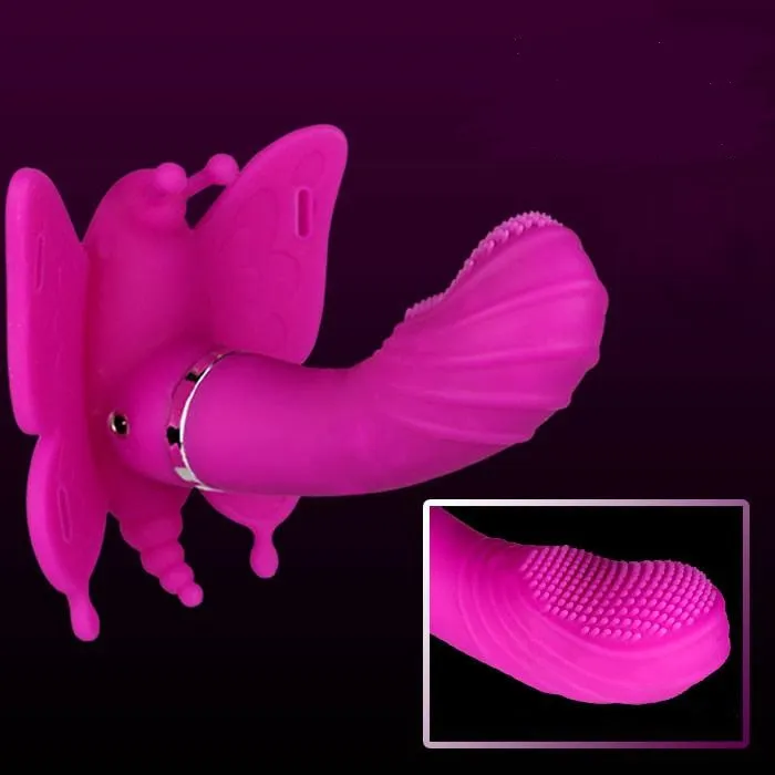 Women Masturbation Strap on Butterfly Vibrator 20 Speed Wireless Remote Control Dildo Panties Vibrating Sex Toy for Couples