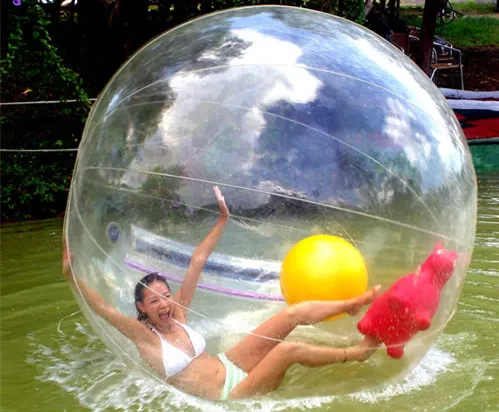 Good Colorful Inflatable Water Walking Water Ball Zorb Ball Human Hamster Ball On 311j