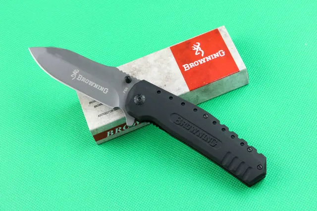 Browning F66 Titanium Tactical Folding Knife 440C 57HRC Camping Hunting Survival Pocket Knife Military Utility EDC Flipepr Knife Man Gift
