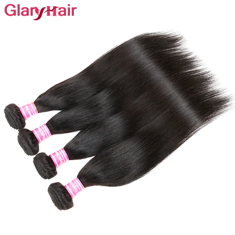 Brazilian Straight Hair Weave Bundles Mix Inches 8-26inch Brazilian Virgin Hair Straight Remy Human Hair Extensions Wholesale Cheap Bundle