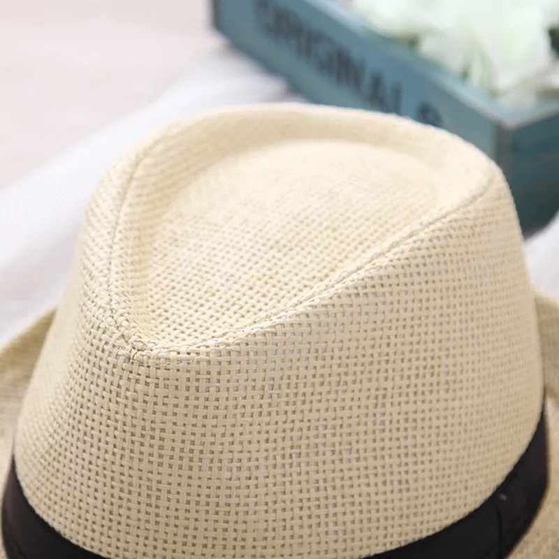 2017 Fashion Unisex Sun Hat Men Bone Ladies Summer Straw Hat Beach UV Protection Dad Cap Leisure Chapeau Panama women264D