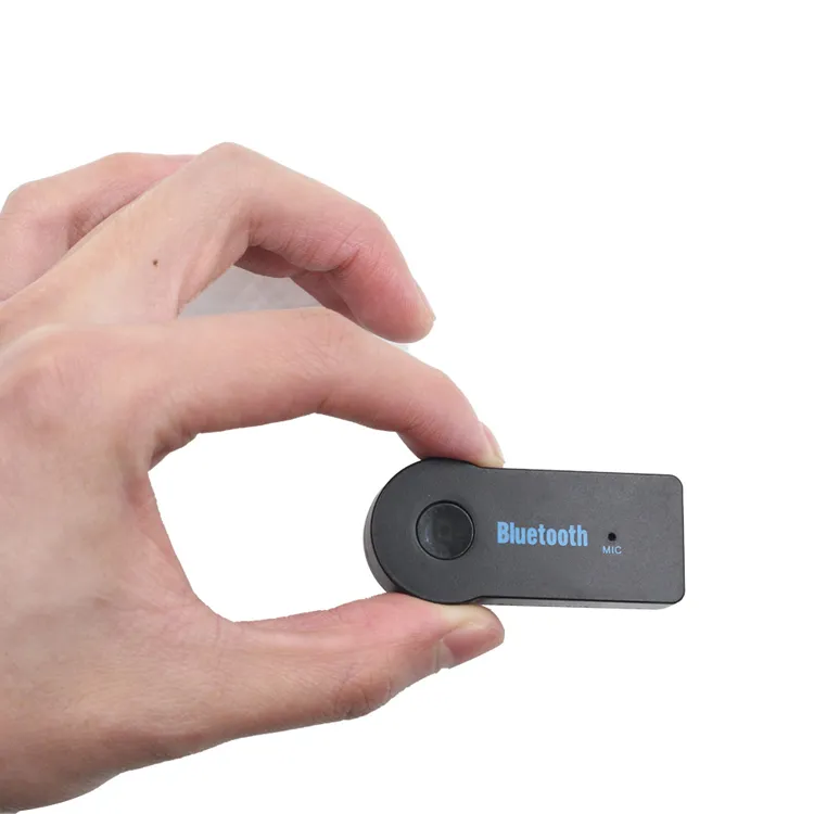 Bluetooth-Autoadapter-Empfänger 3,5mm AUX Stereo Wireless USB-Mini-Bluetooth-Audio-Musikempfänger für Smartphone MP3 mit Einzelhandelspaket