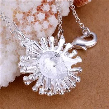 Conjuntos de joyería de moda 925 Collar de plata Pendiente de anillo y pulsera Joyas de fuegos artificiales para las mujeres barato caliente / lote