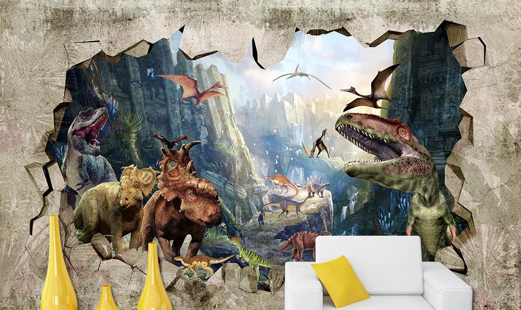Satın Al 3d Duvar Kağıdı Duvar Özel Dinozor Kral 3D Stereo TV Mağazası Satın Al 3d Duvar Kağıdı Duvar Özel Dinozor Kral 3D Stereo TV Mağazası