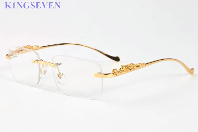 Moda atitude óculos de sol para homens mulheres óculos leopardo quadros óculos de sol feminino liga de prata ouro armação de metal novos óculos com b336k