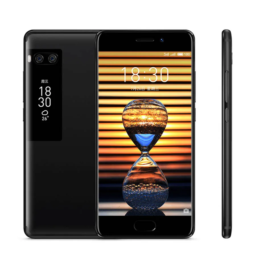 Original Meizu Pro 7 Plus 4G LTE Mobile Phone 6GB RAM 64GB/128GB ROM MTK Helio X30 Deca Core Android 5.7" 16.0MP Fingerprint ID Cell Phone