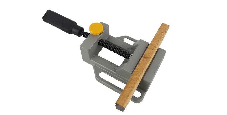 Alüminyum Mini Düz Kelepçe Matkap Standı Kolu Gravür Tezgah DIY Aracı Freze Makinesi için Manuel Kelepçeleri Ağaç İşleme