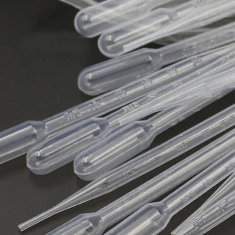 Opslagflessen 1800 stuks 0,2 ml Plastic Wegwerp Afgestudeerde transferpipetten Pipet Set Pijppipet School Experimenteel 267P