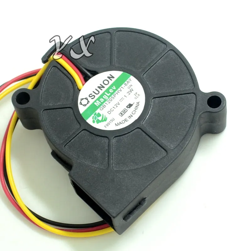 New and Original GB1205PHV1-8AY F.GN 5015 5cm 12V 1.2W magnetic bearing cooling fan for Sunon 50*50*15mm