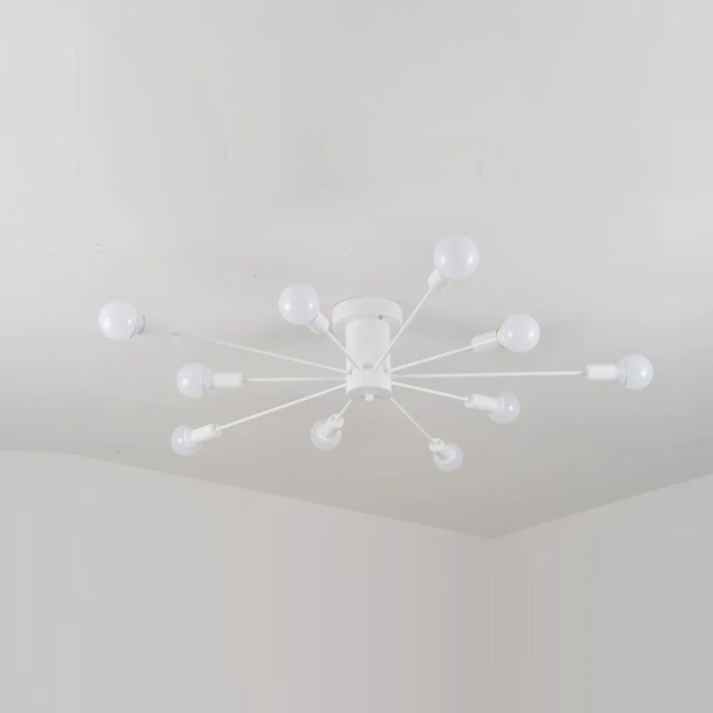 إبداع الحديد الإبداعي غرفة المعيشة مصباح سقف غرفة نوم سقف سقف ضوء حديثة شمال أمريكا الممرات الإضاءة مصابيح الإضاءة