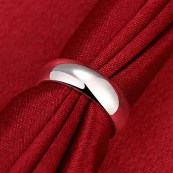 Venta al por mayor - Venta al por menor precio más bajo regalo de Navidad, envío gratis, nuevo anillo de plata 925 moda R025