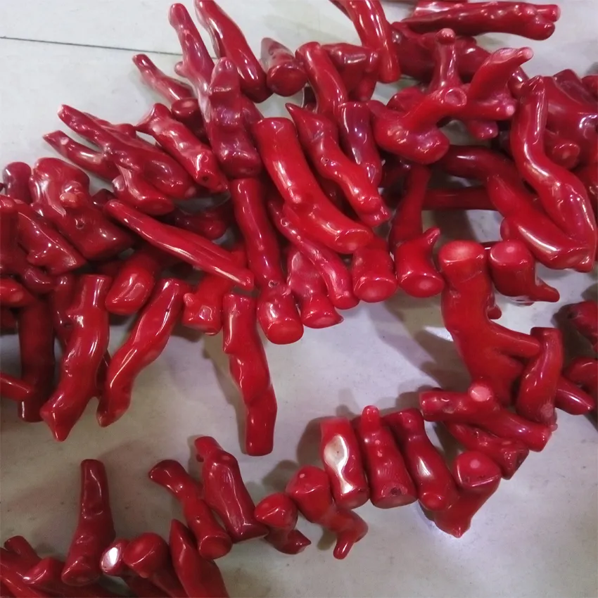 1Strand Round Red Coral Beads Natural Stone Fashion Jewelry Beads for Jewelry Making Diy Bracelet Necklace Loose Beads231e