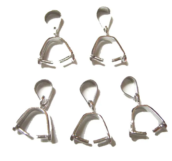10 teile / los 925 sterling silber prise clip clip bail claspen haken für diy handwerk modeschmuck geschenk w19
